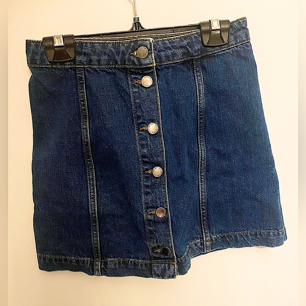 Top shop mini skirt